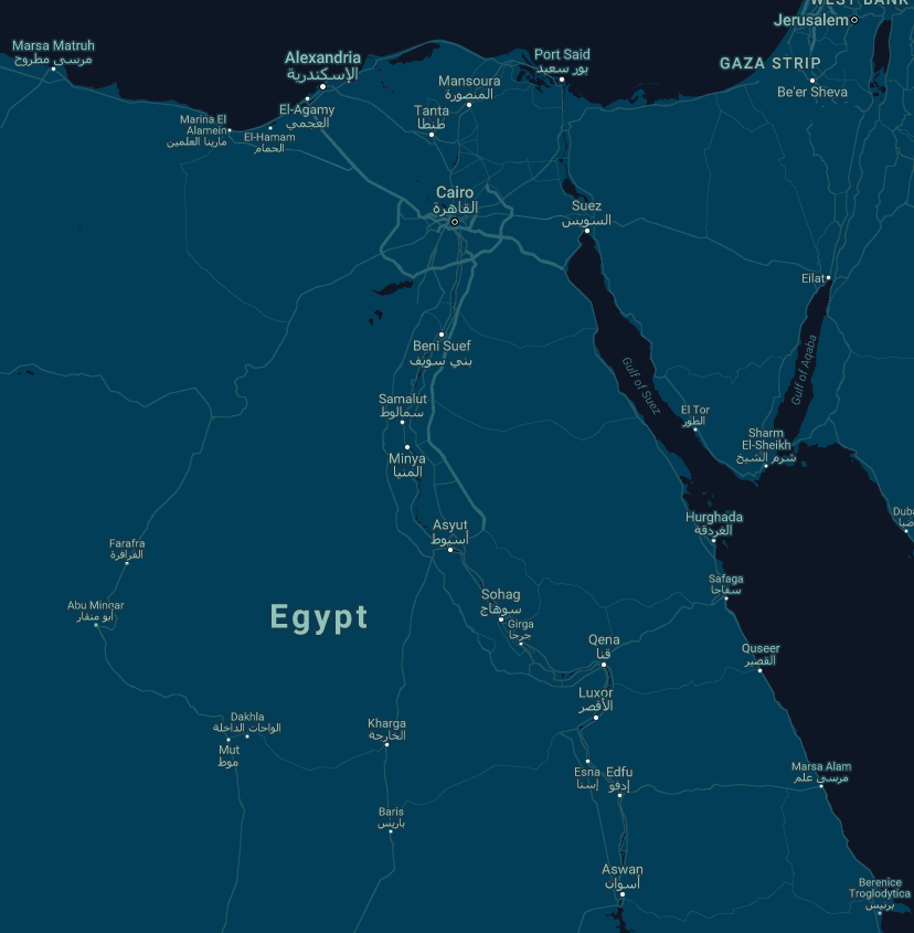 Egypt Map